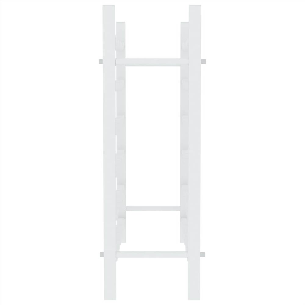 Wine Rack for 36 Bottles White Metal