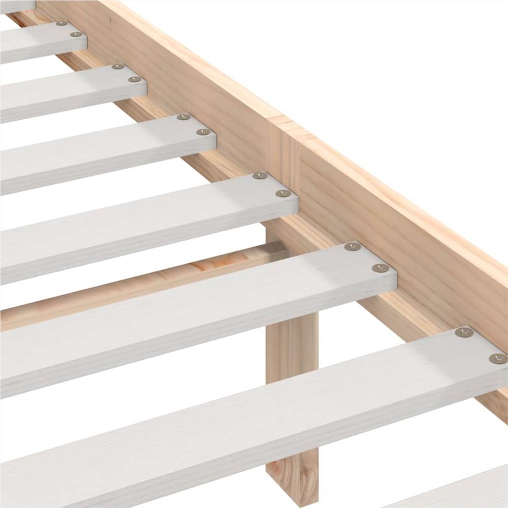 Bed Frame Solid Wood 120x190 cm 4FT Small Double