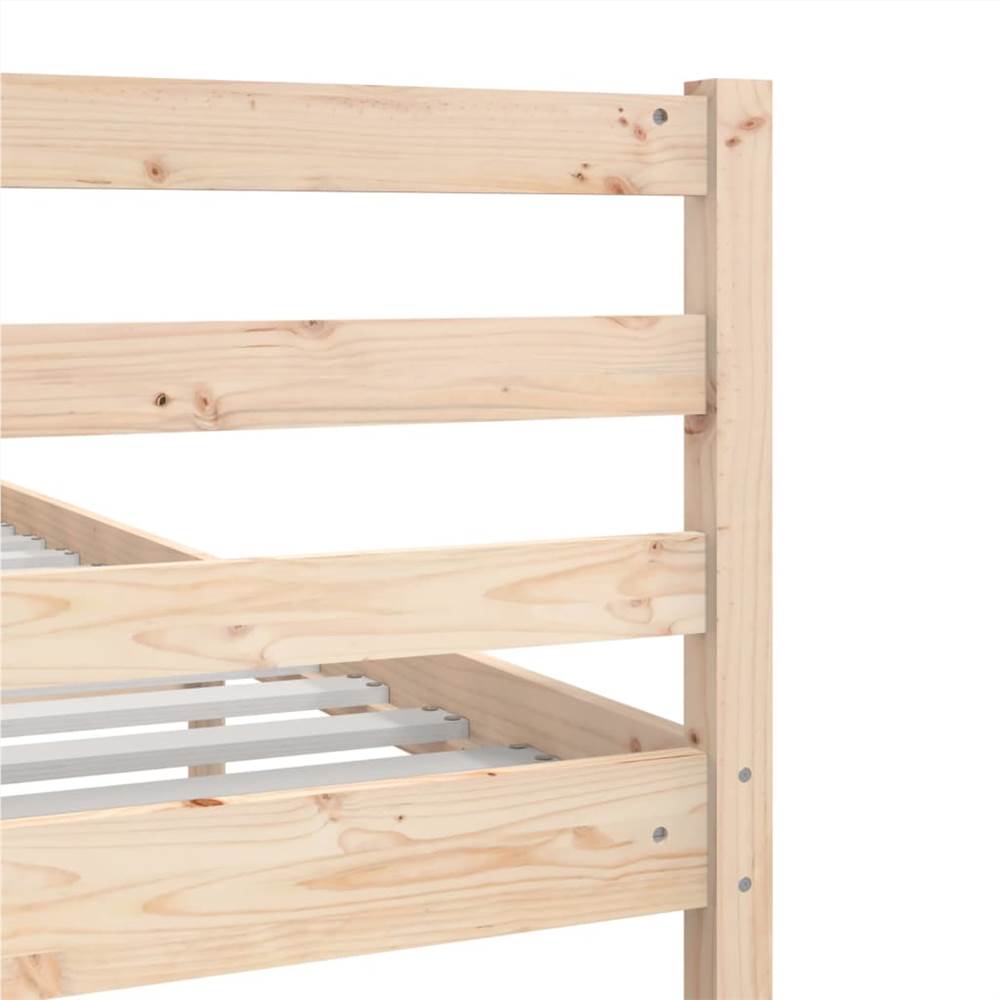 Bed Frame Solid Wood 120x190 cm 4FT Small Double