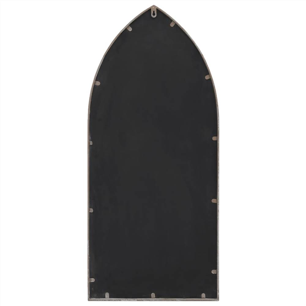 Garden Mirror Sand 100x45 cm Iron for Outdoor Use