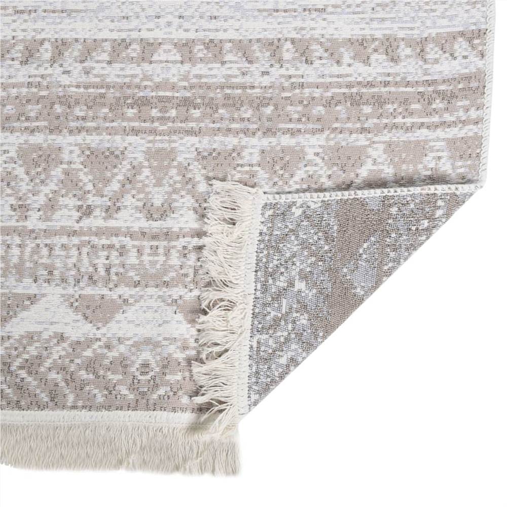 Rug Beige 120x180 cm Cotton