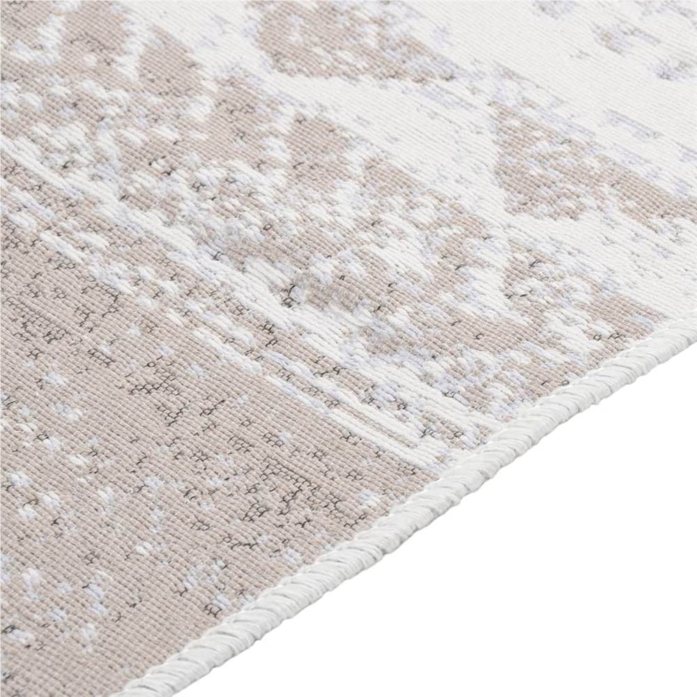Rug Beige 120x180 cm Cotton