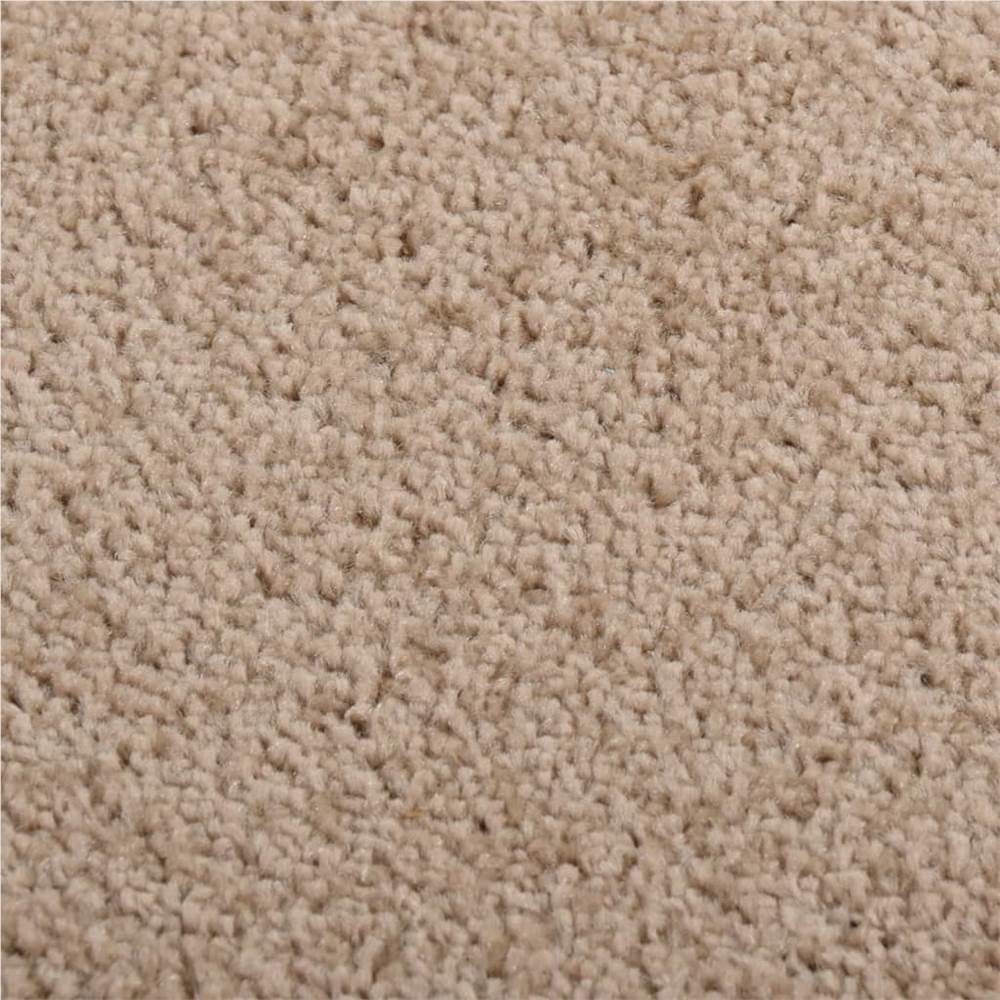 Rug Short Pile 160x230 cm Brown