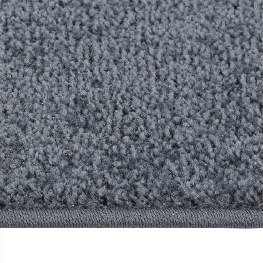 Rug Short Pile 200x290 cm Anthracite
