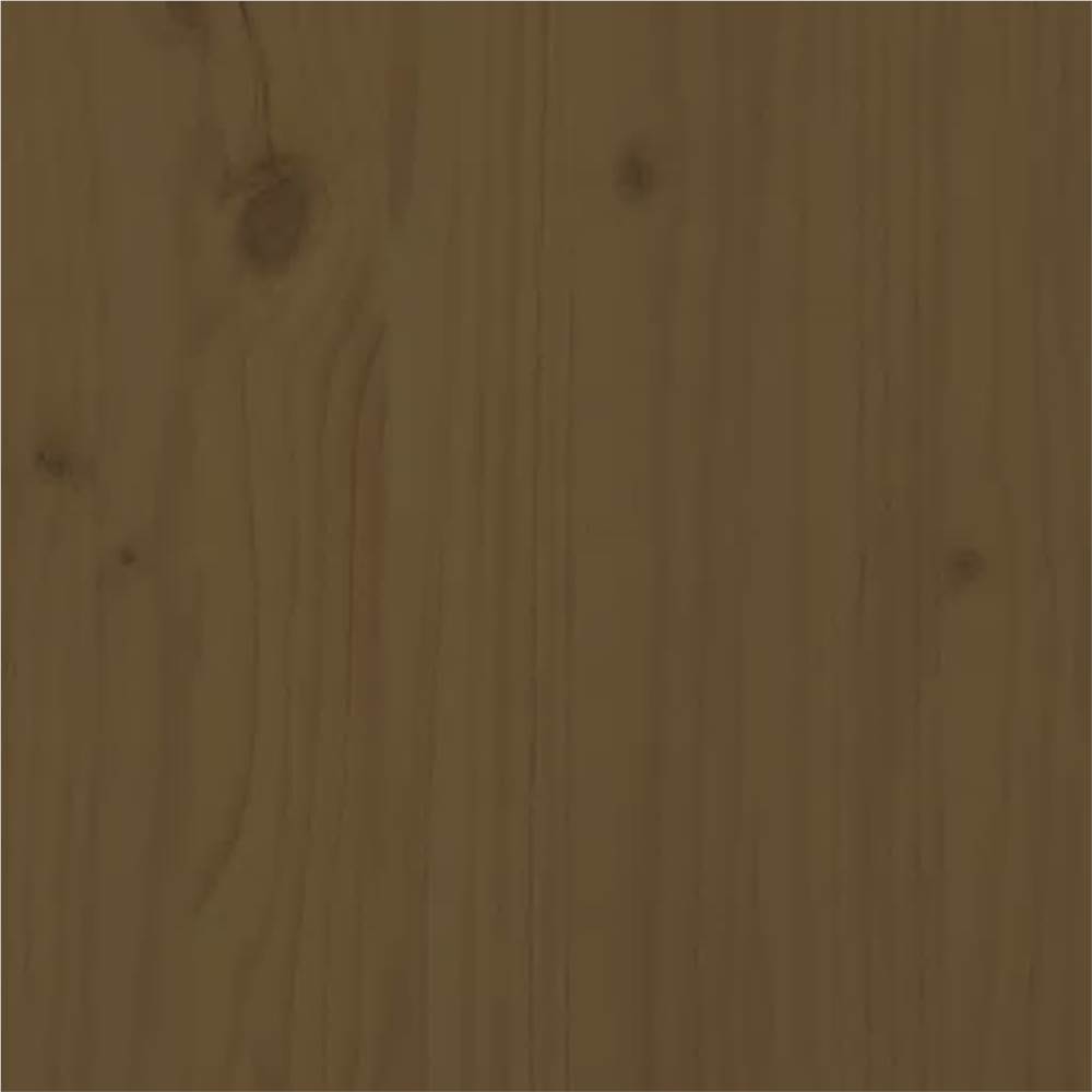Shoe Cabinet Honey Brown 34x30x105 cm Solid Wood Pine