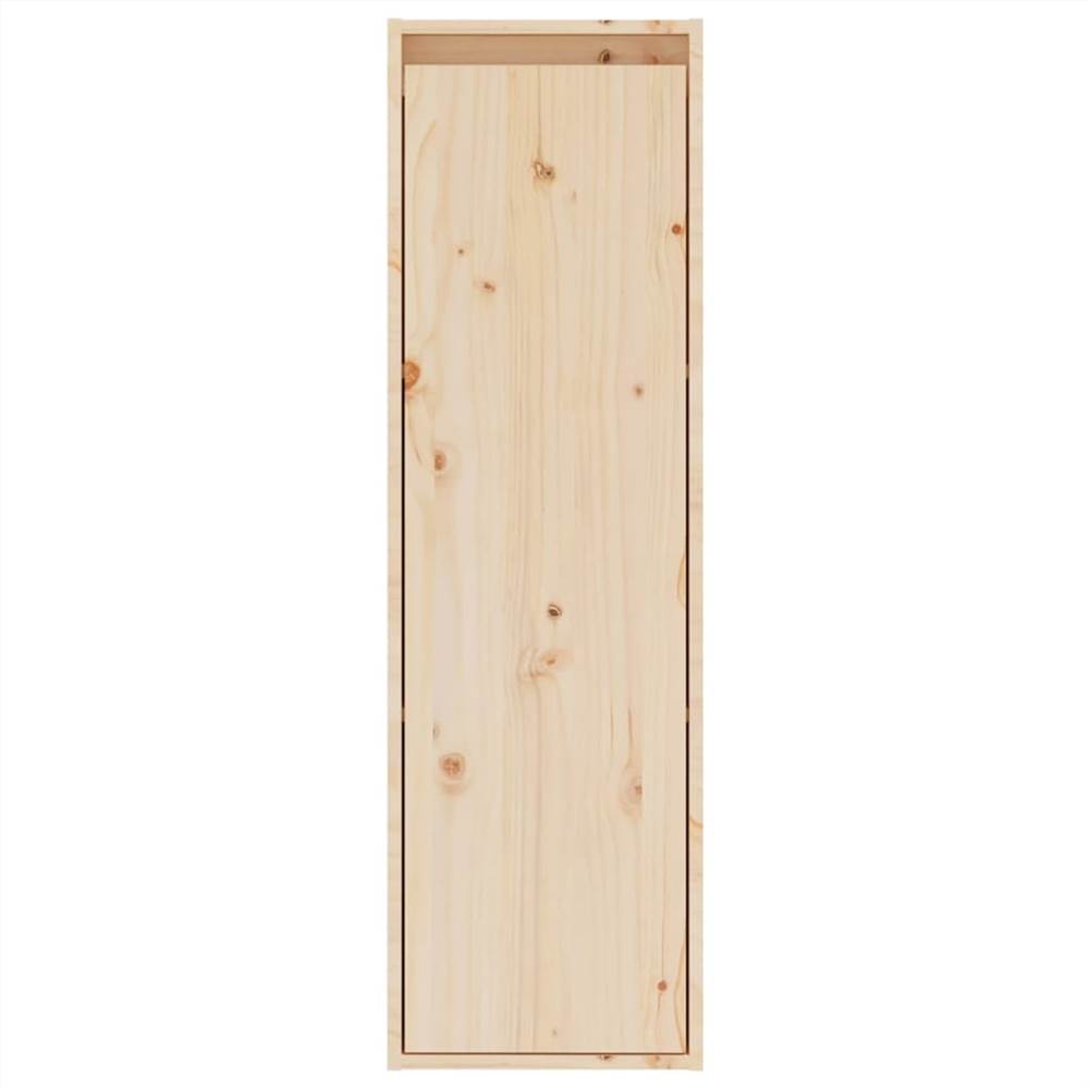 Wall Cabinet 30x30x100 cm Solid Pinewood