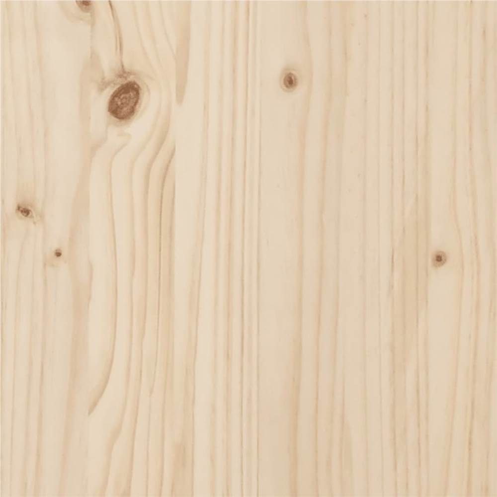 Wall Cabinet 30x30x40 cm Solid Wood Pine