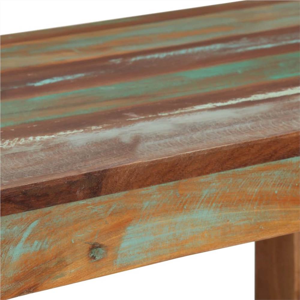 Bar Table 112x60x108 cm Solid Reclaimed Wood