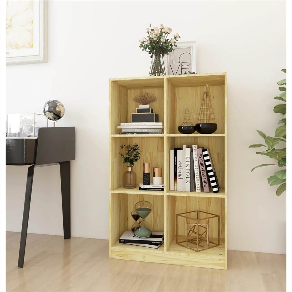 Book Cabinet 70x33x110 cm Solid Pinewood
Book Cabinet 70x33x110 cm Solid Pinewood