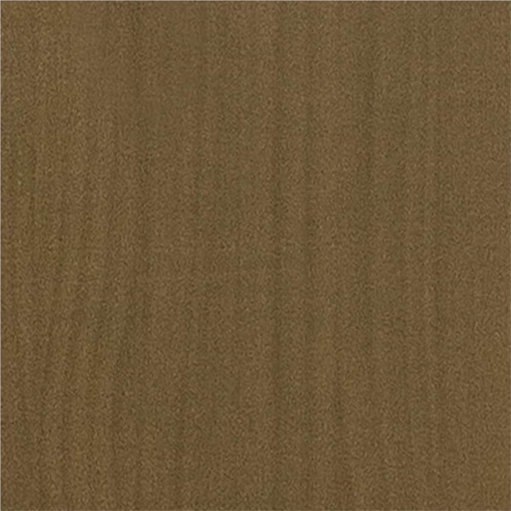 Book Cabinet Honey Brown 70x33x110 cm Solid Pinewood