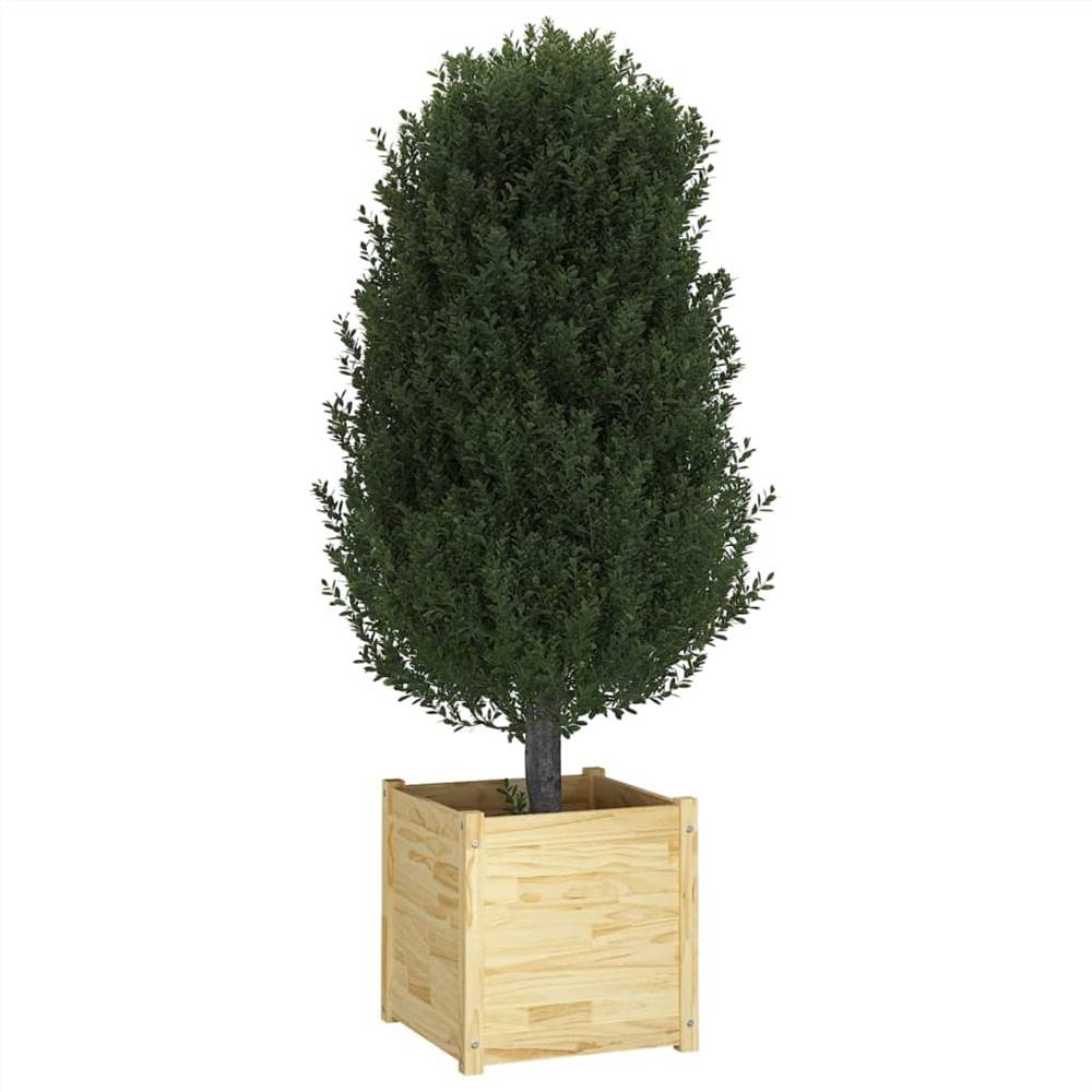 Garden Planter 50x50x50 cm Solid Pinewood