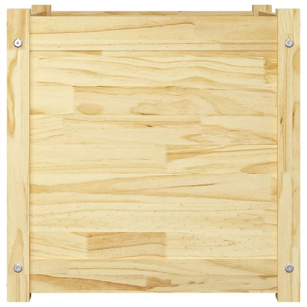 Garden Planter 50x50x50 cm Solid Pinewood