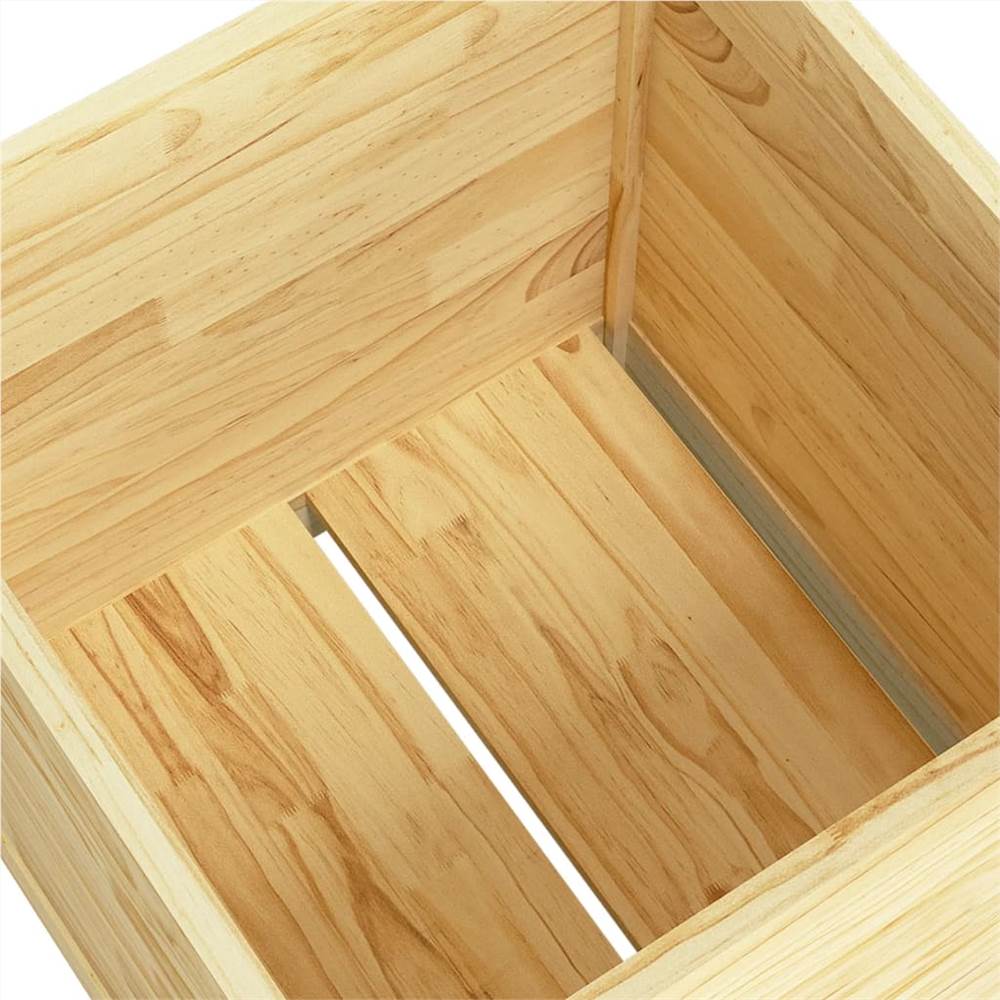 Garden Planter 50x50x50 cm Solid Pinewood