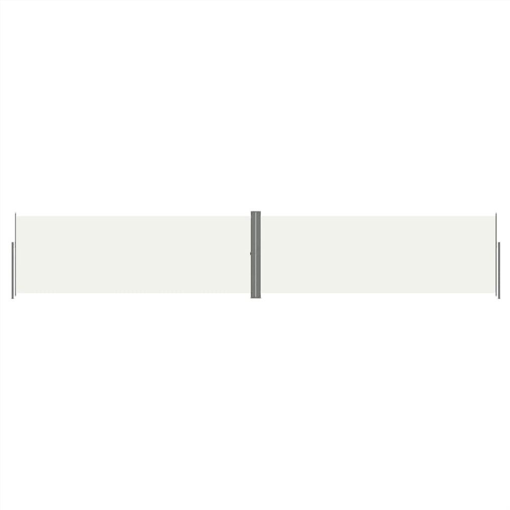 Retractable Side Awning Cream 180x1000 cm