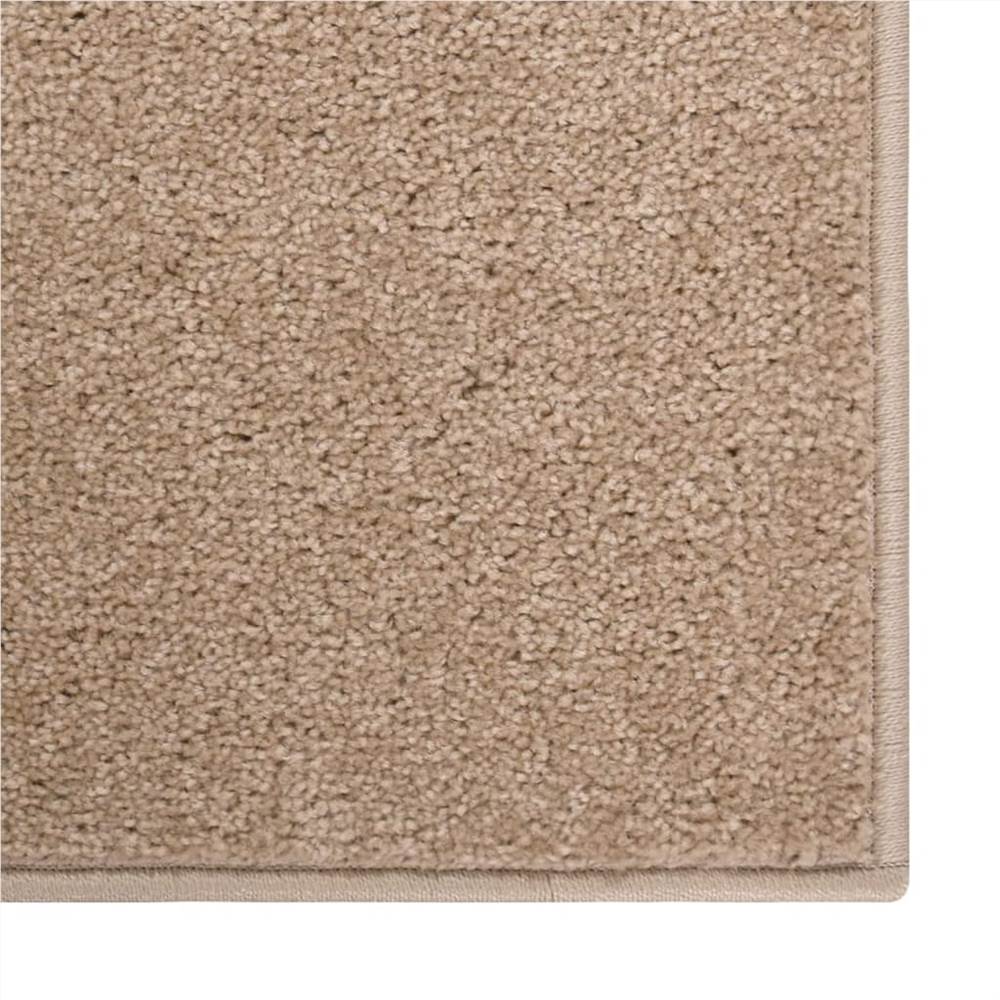 Rug Short Pile 200x290 cm Brown