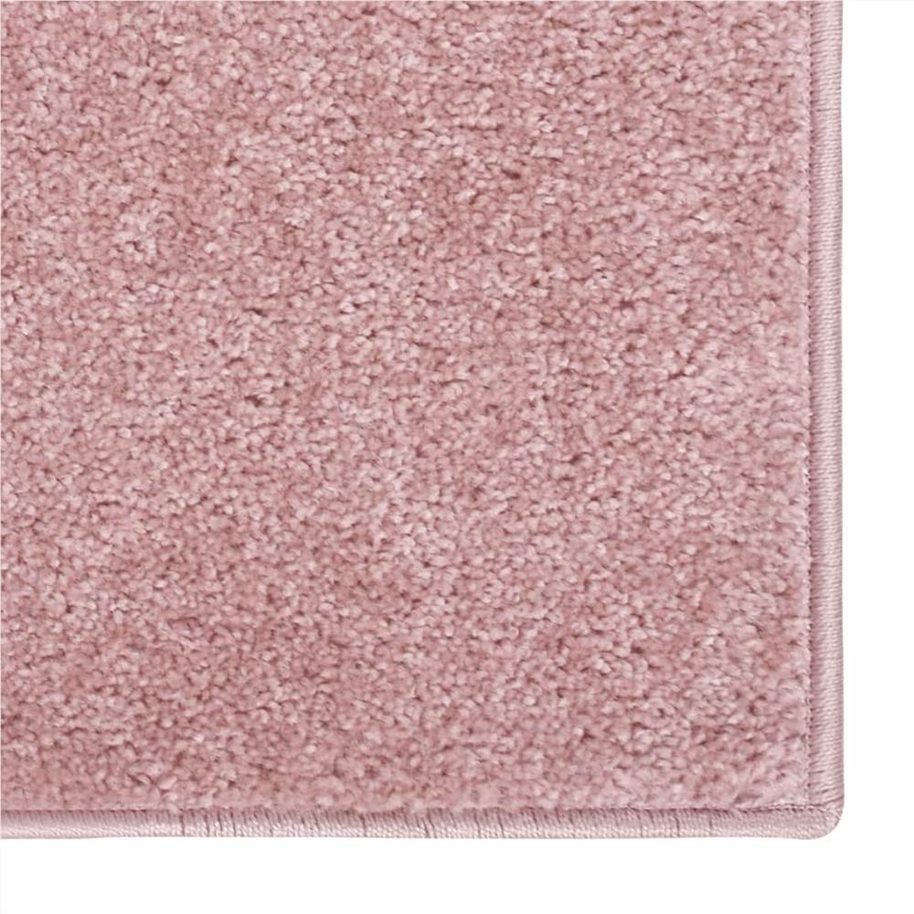 Rug Short Pile 200x290 cm Pink