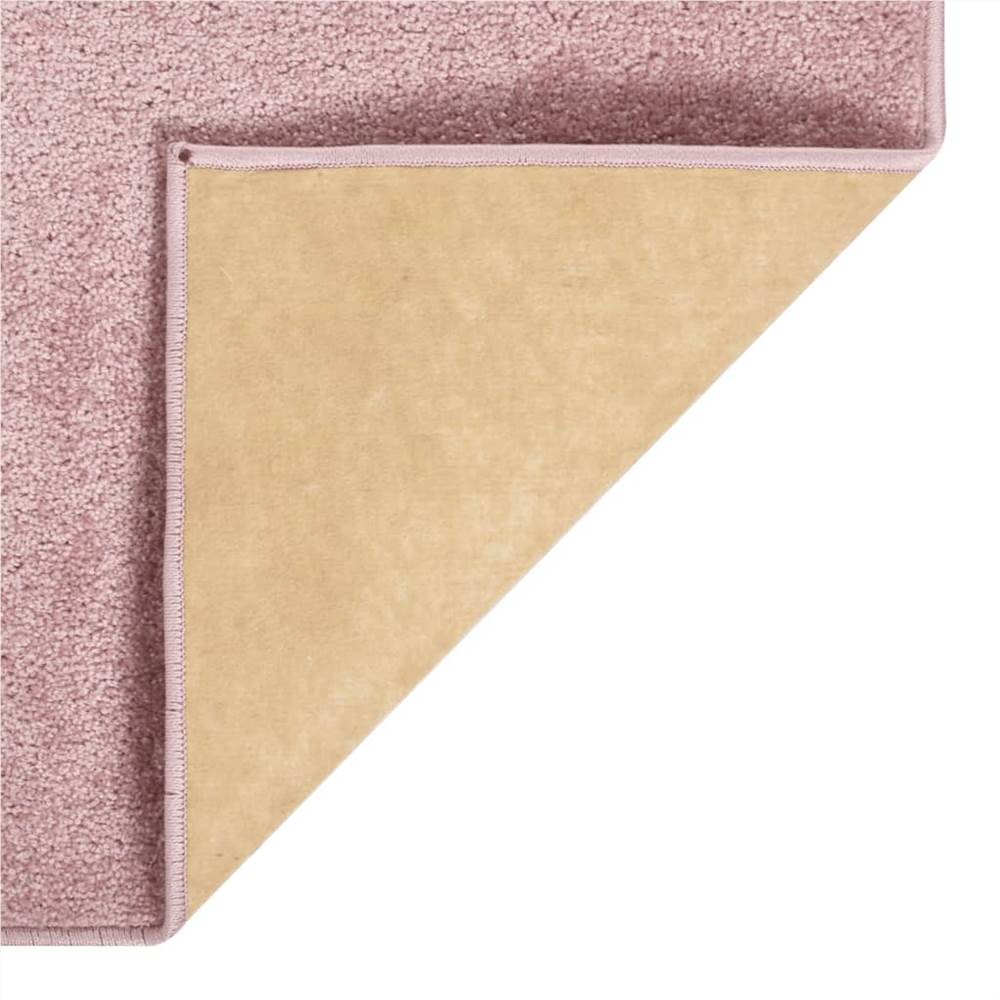 Rug Short Pile 200x290 cm Pink