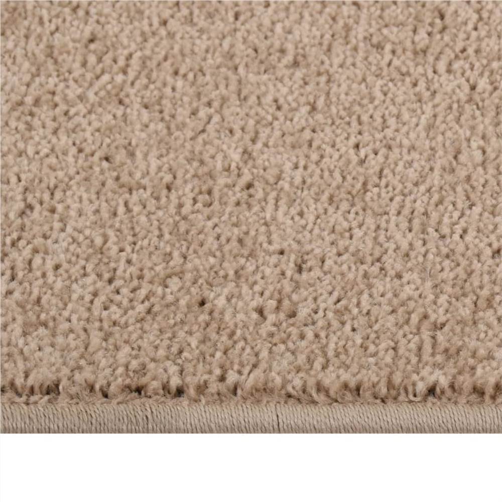 Rug Short Pile 80x150 cm Brown