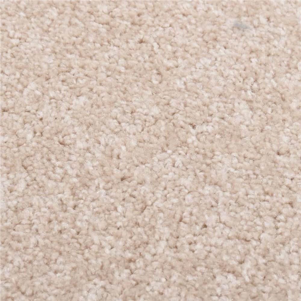 Rug Short Pile 80x150 cm Dark Beige