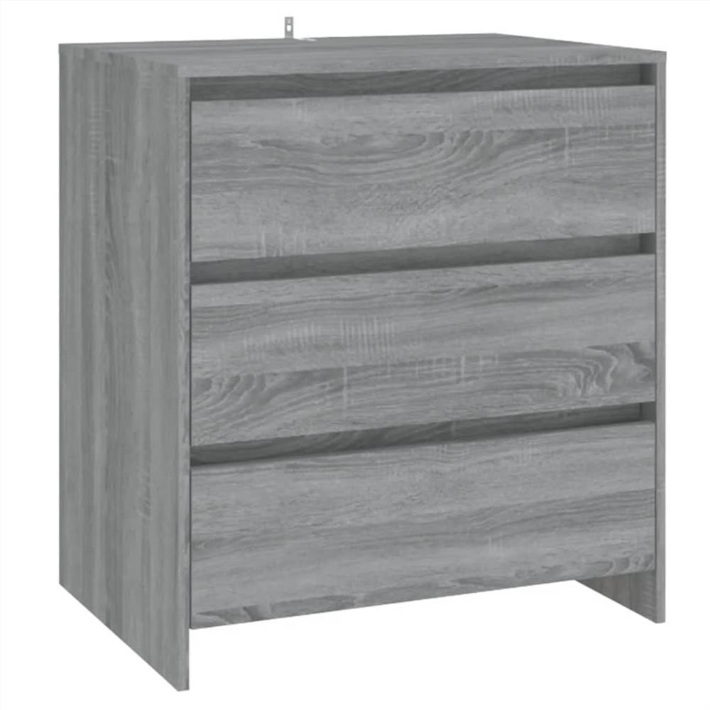 Sideboard Grey Sonoma 70x41x75 cm Chipboard
