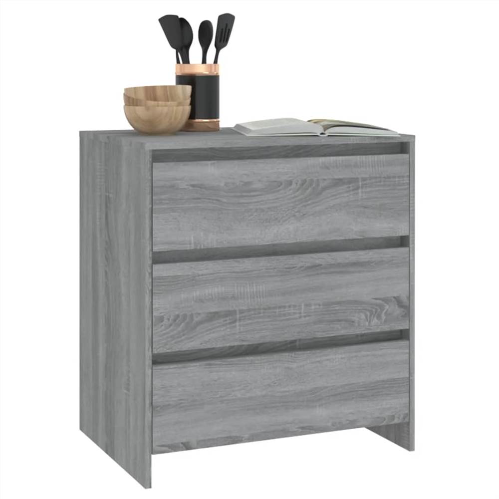 Sideboard Grey Sonoma 70x41x75 cm Chipboard