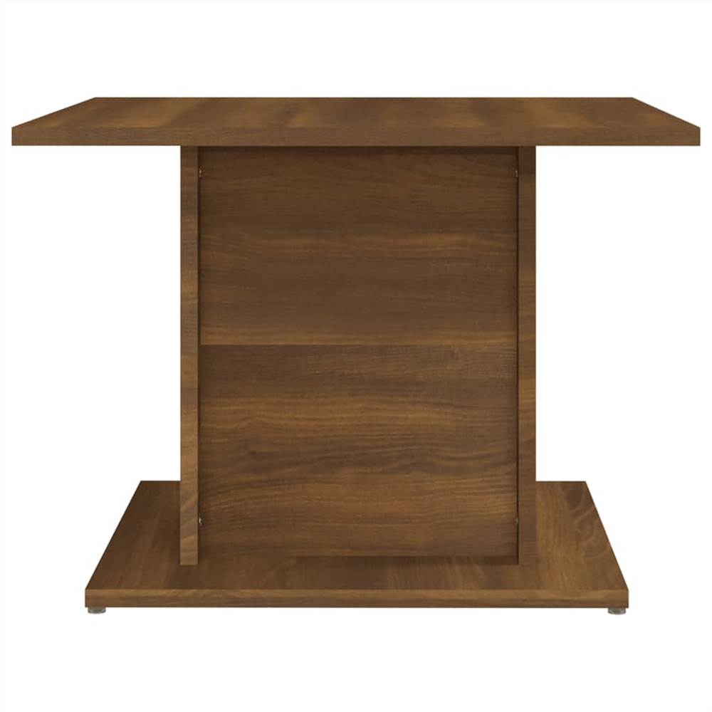 Coffee Table Brown Oak 55.5x55.5x40 cm Chipboard