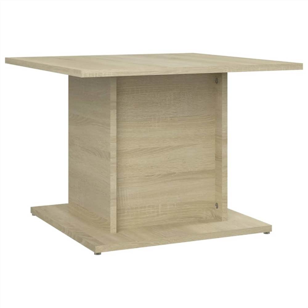 Coffee Table Sonoma Oak 55.5x55.5x40 cm Chipboard