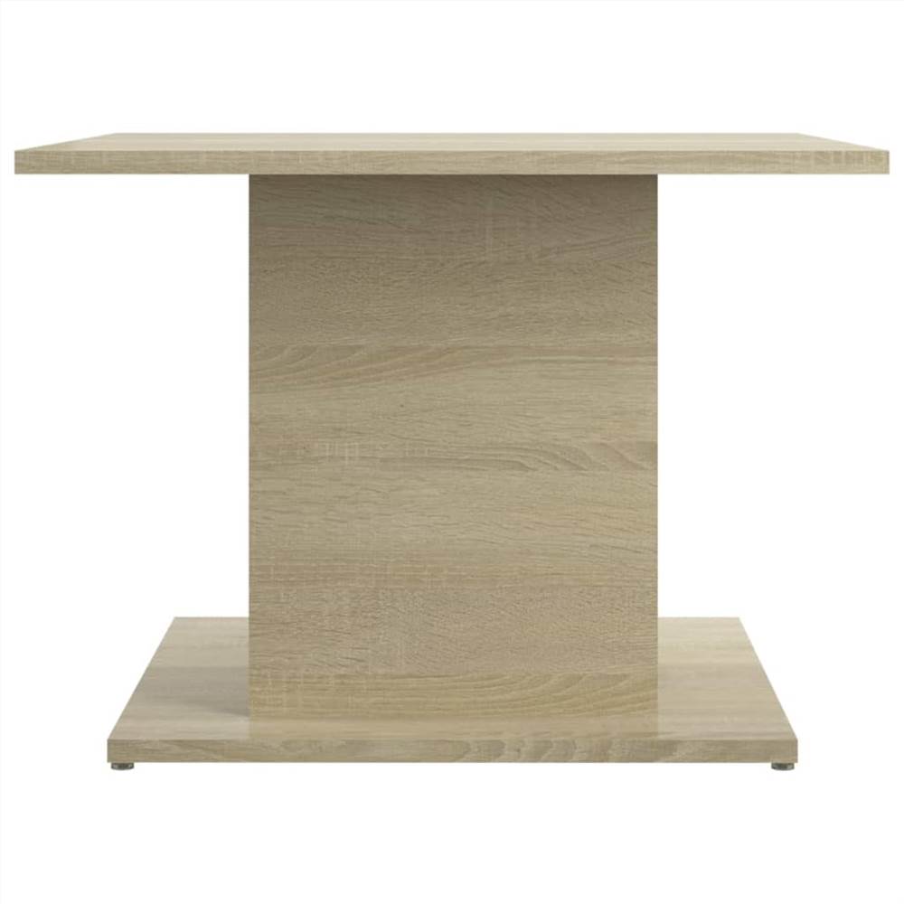 Coffee Table Sonoma Oak 55.5x55.5x40 cm Chipboard
