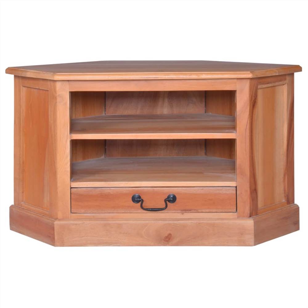 Corner TV Cabinet 80x40x49 cm Solid Wood Mahogany