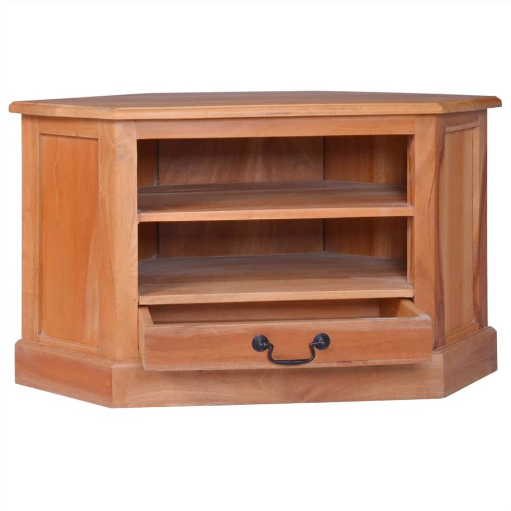 Corner TV Cabinet 80x40x49 cm Solid Wood Mahogany
