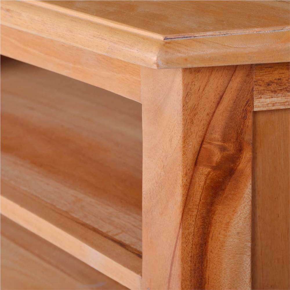 Corner TV Cabinet 80x40x49 cm Solid Wood Mahogany