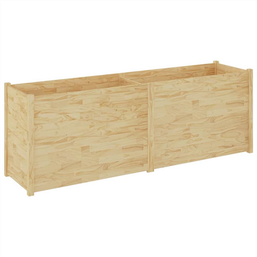 Garden Planter 200x50x70 cm Solid Pinewood