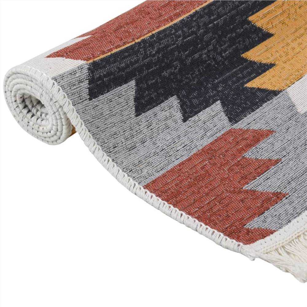 Rug Multicolour 80x300 cm Cotton