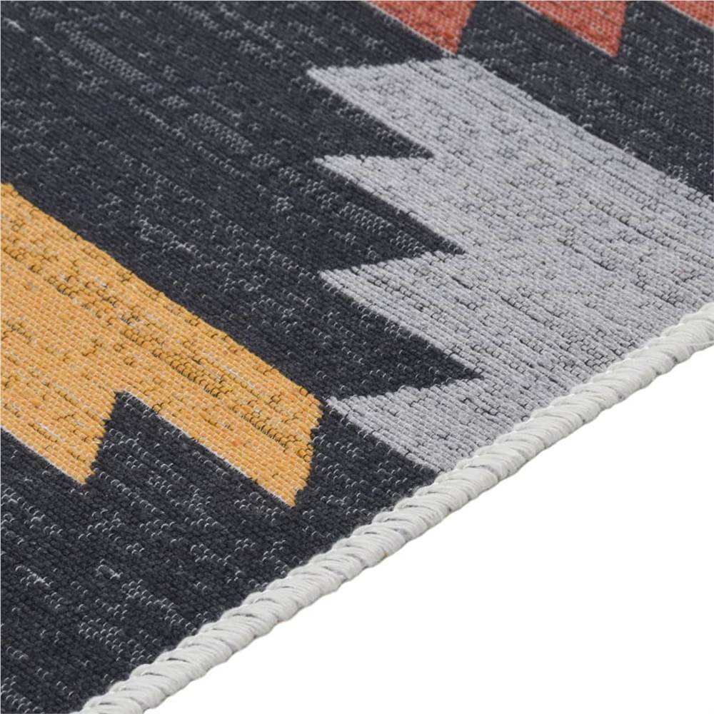 Rug Multicolour 80x300 cm Cotton