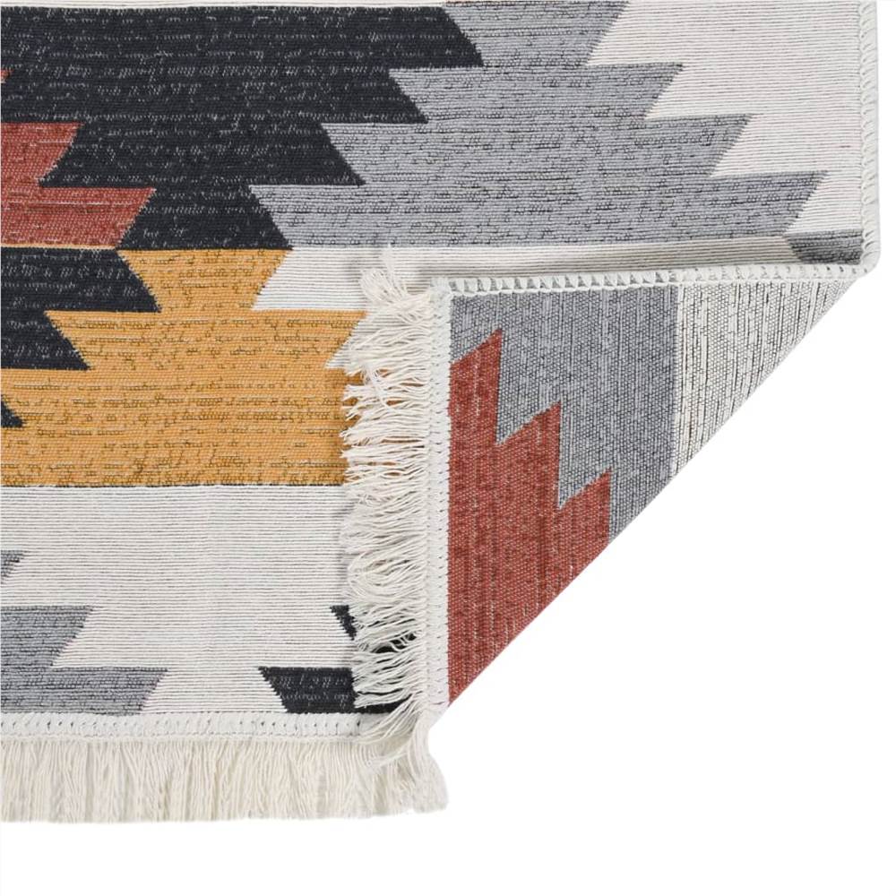 Rug Multicolour 80x300 cm Cotton