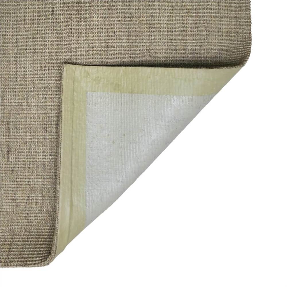 Rug Natural Sisal 100x250 cm Taupe