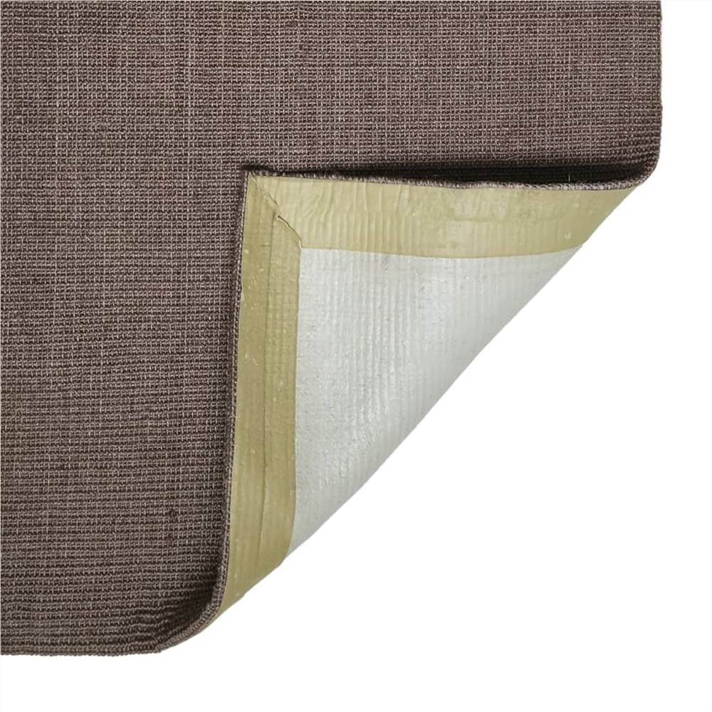 Rug Natural Sisal 100x350 cm Brown