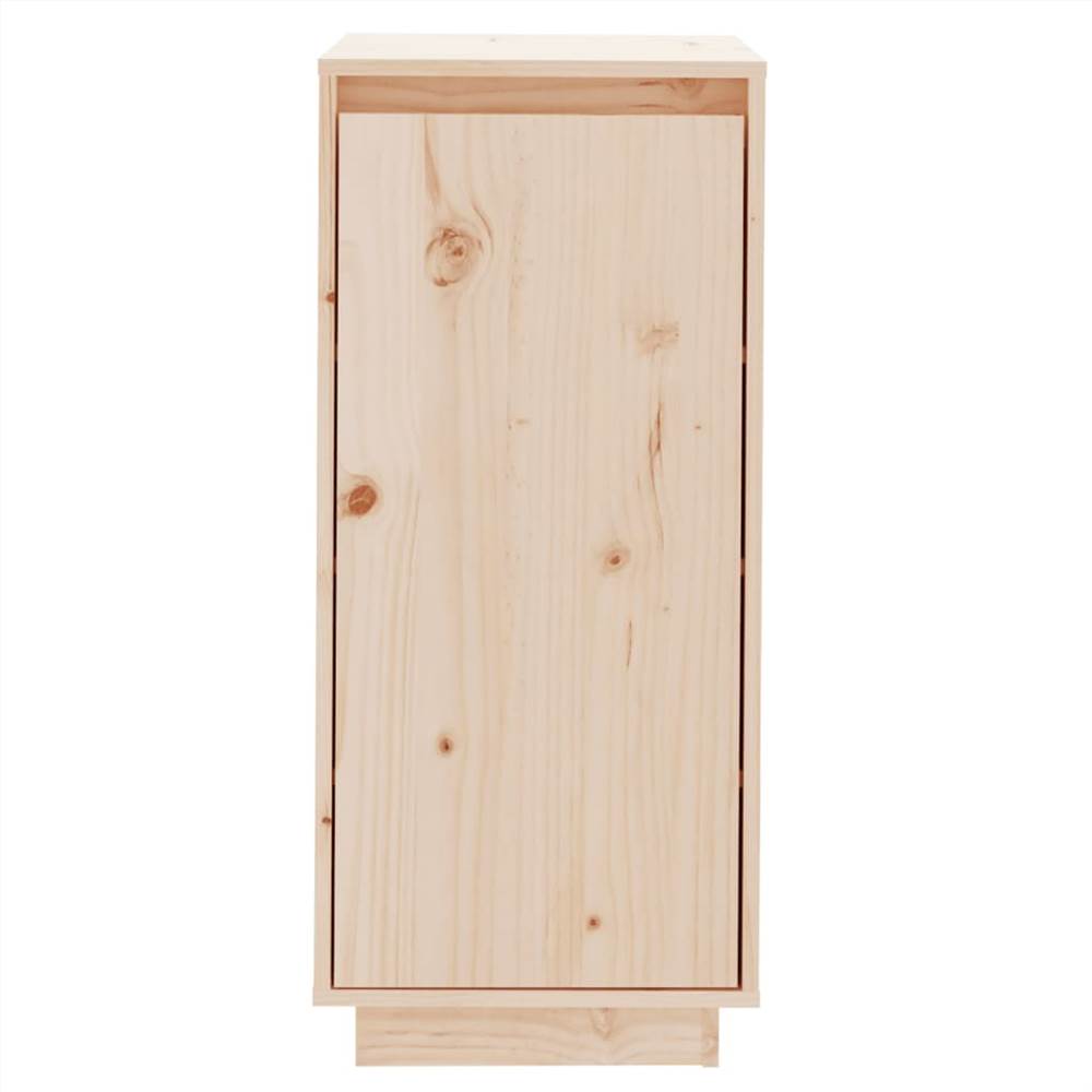 Shoe Cabinet 35x35x80 cm Solid Wood Pine