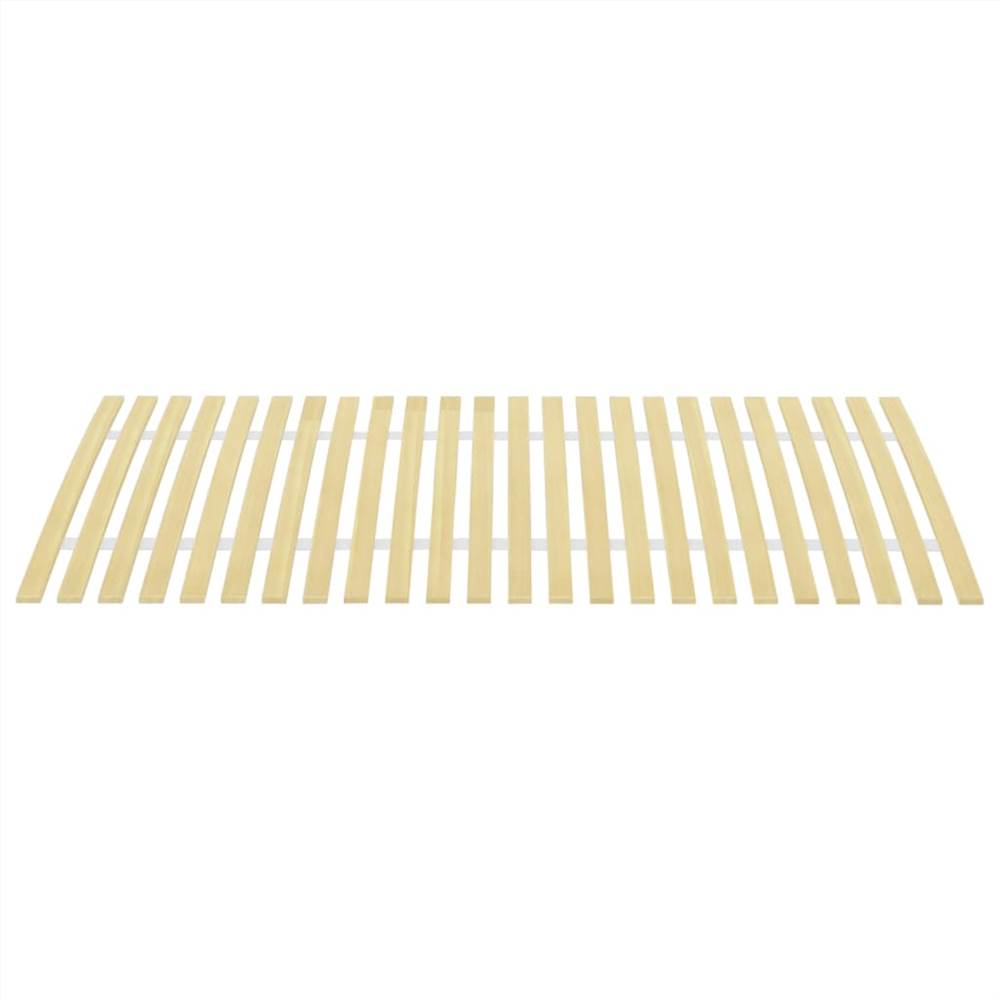 Slatted Bed Base with 24 Slats 100x200 cm
