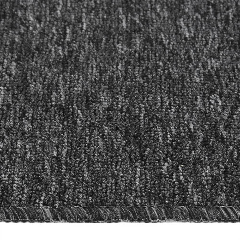 Stair Mats 15 pcs 60x25 cm Anthracite Anti Slip