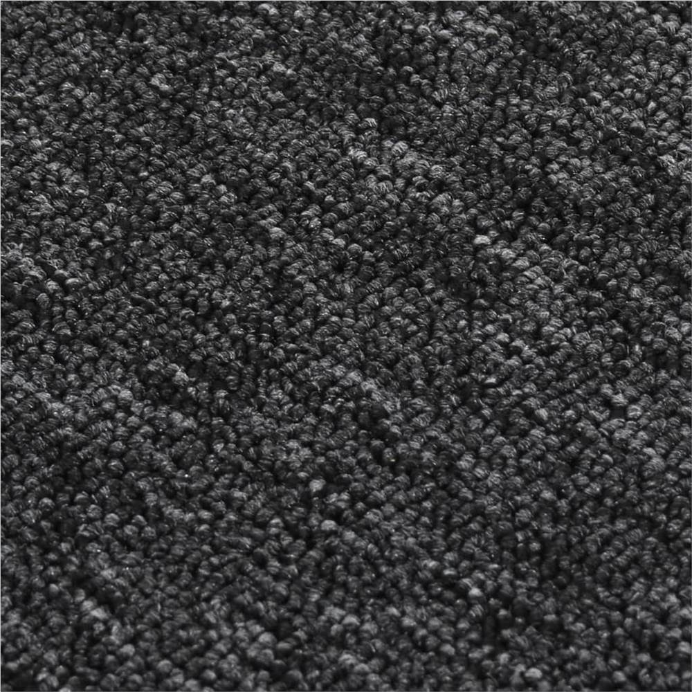 Stair Mats 15 pcs 60x25 cm Anthracite Anti Slip