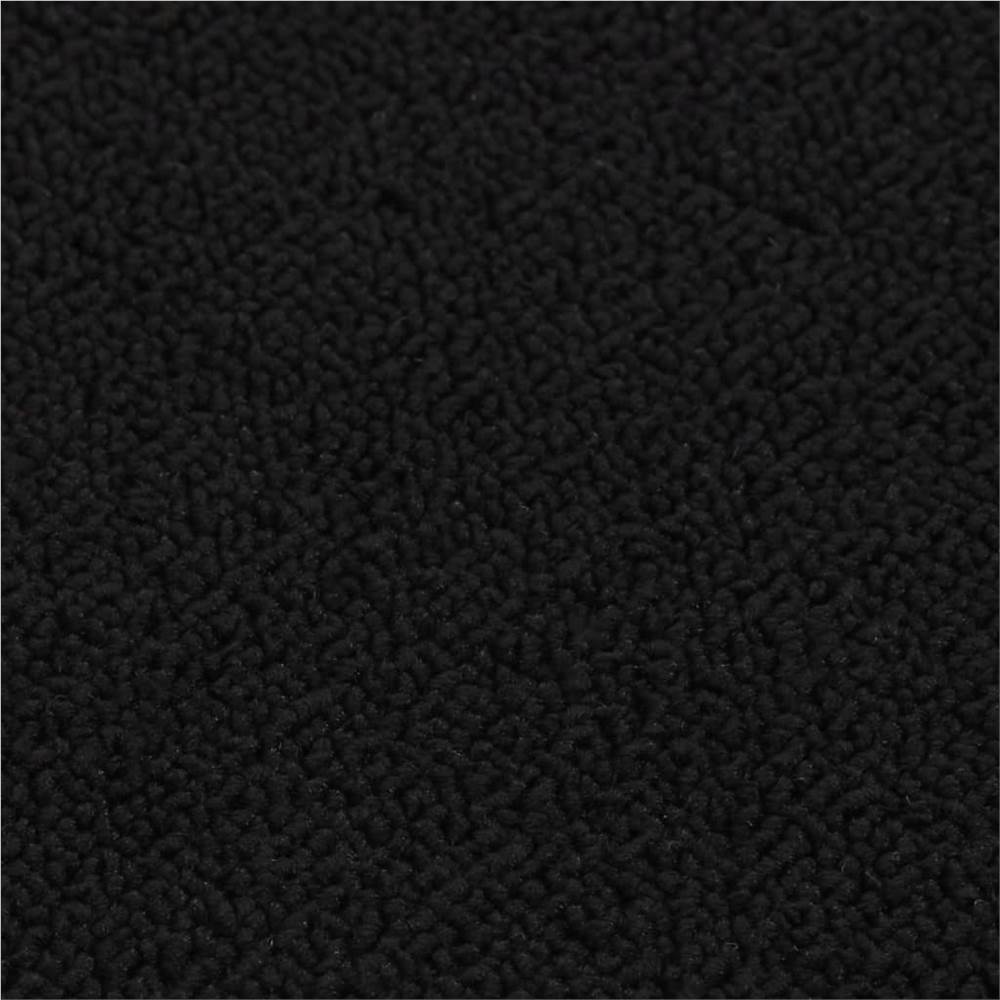 Stair Mats 15 pcs 75x20 cm Black Anti Slip