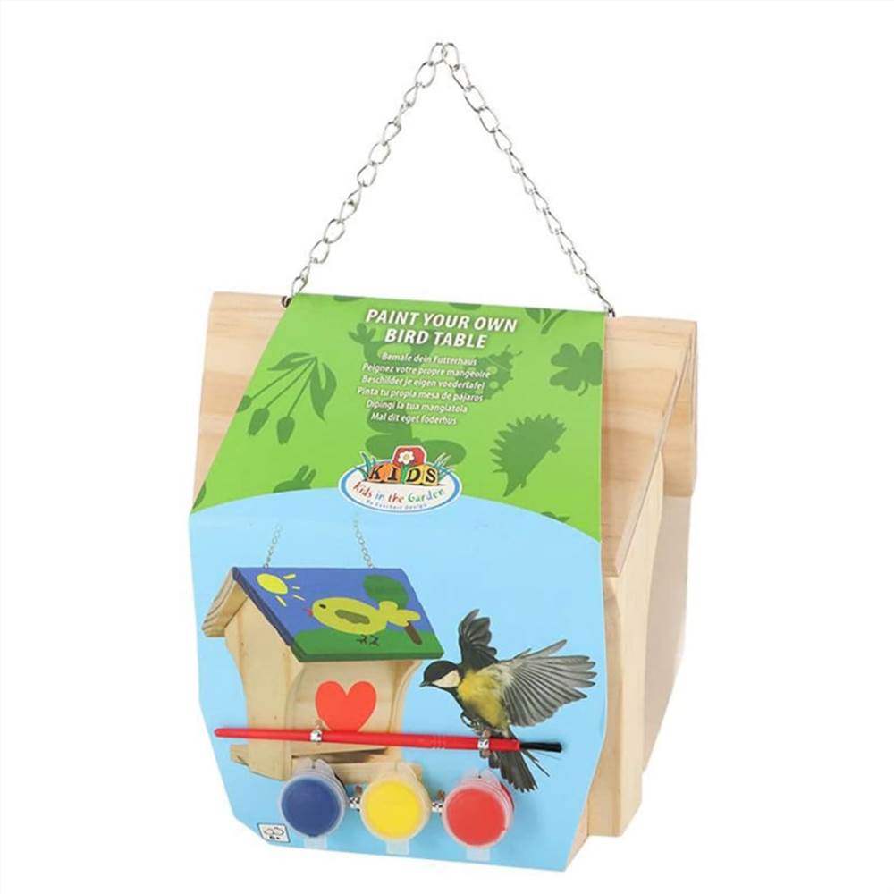 Esschert Design DIY Bird Feeder with Paint