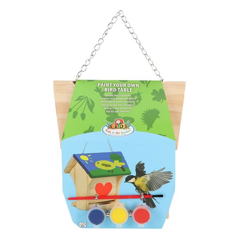 Esschert Design DIY Bird Feeder with Paint