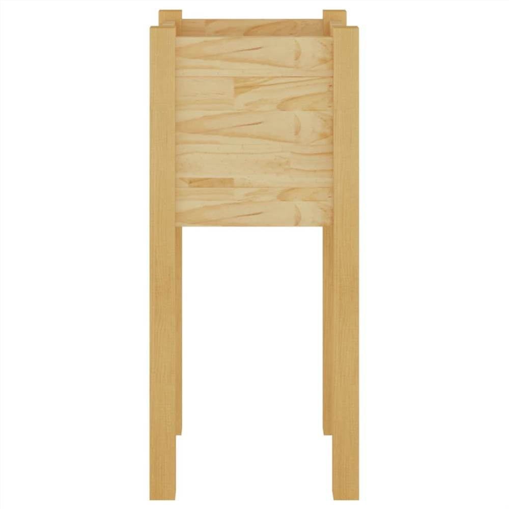 Garden Planters 2 pcs 31x31x70 cm Solid Pinewood