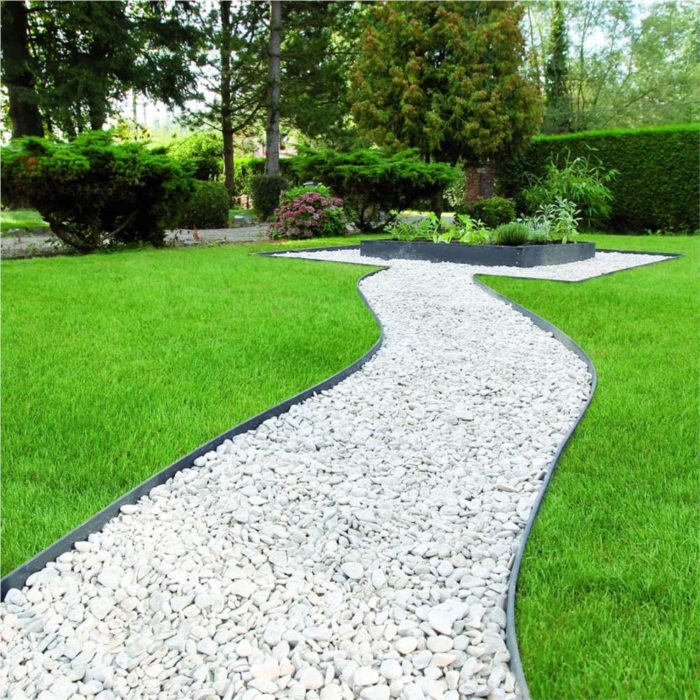 Nature Garden Border Edging 14cmx10m 7mm Black
