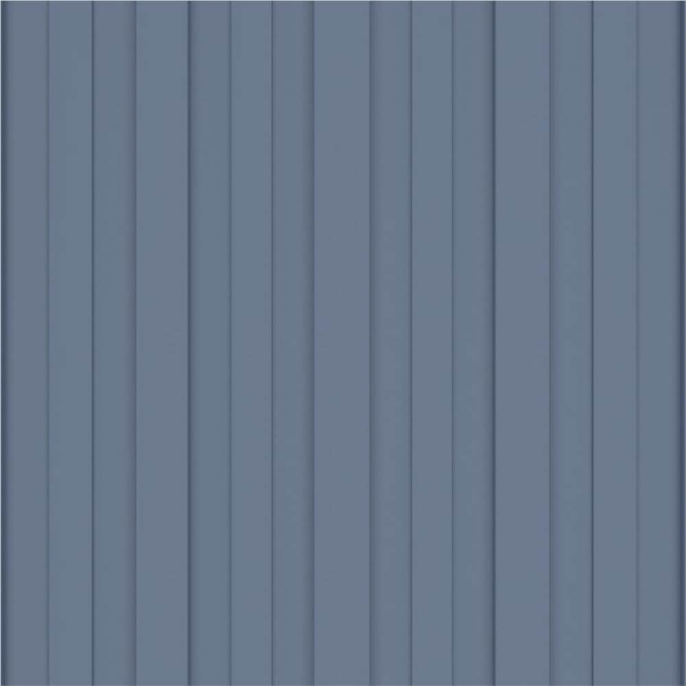 Roof Panels 12 pcs Galvanised Steel Grey 80x45 cm