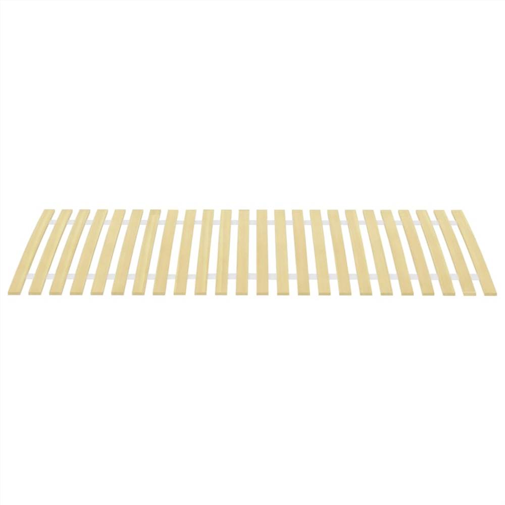 Slatted Bed Base with 24 Slats 80x200 cm