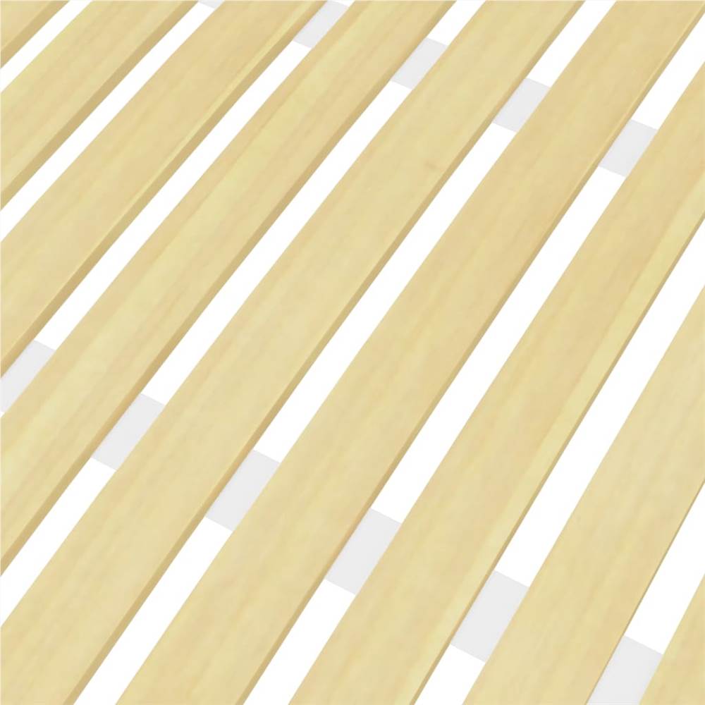 Slatted Bed Base with 24 Slats 90x200 cm
