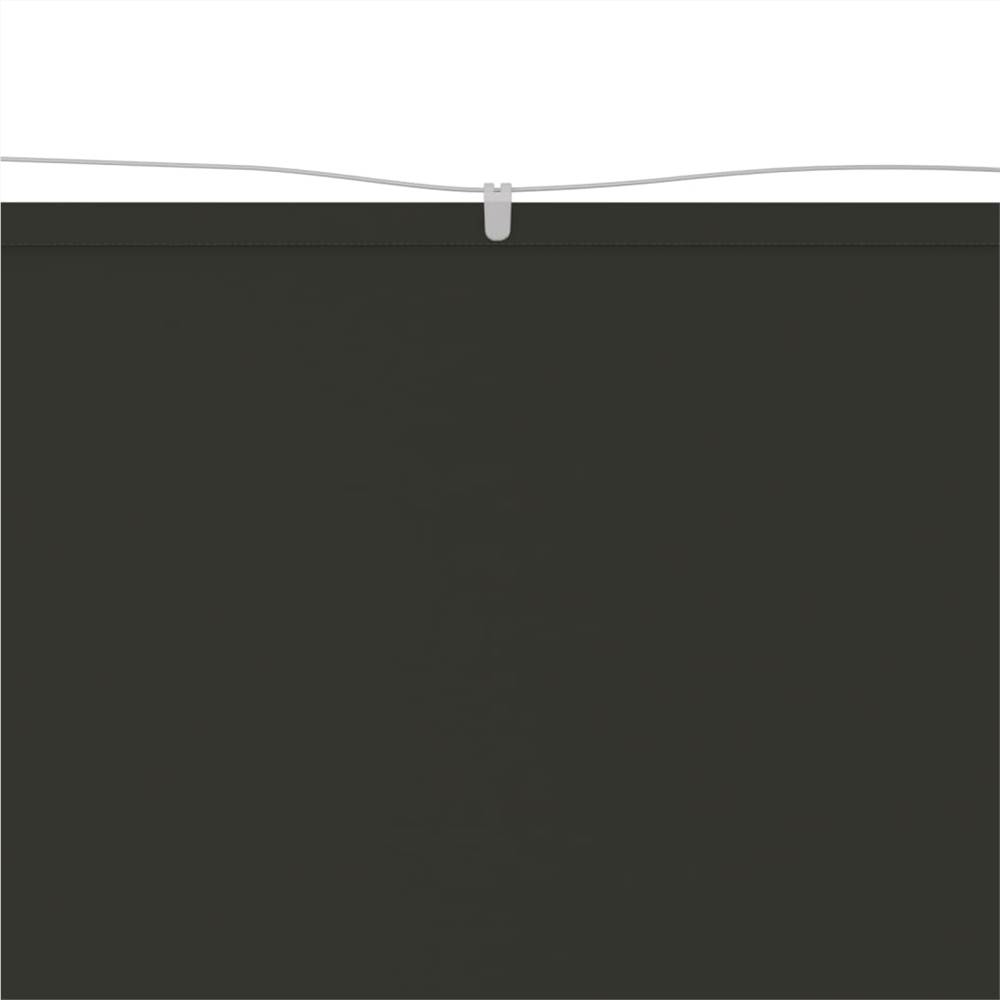 Vertical Awning Anthracite 100x270 cm Oxford Fabric